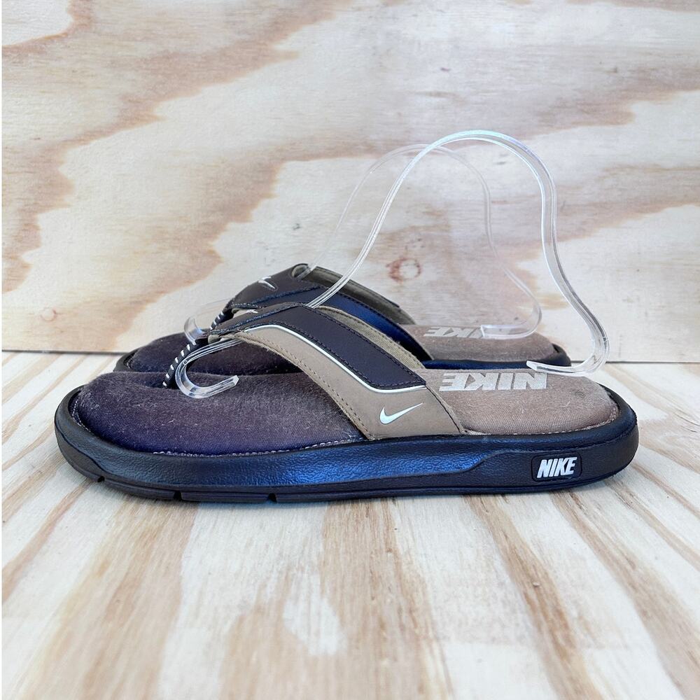 Nike - Comfort Thong - Flip Flop Sandals - Brown - Men's - 9 - 431880-202 - Picture 3 of 9